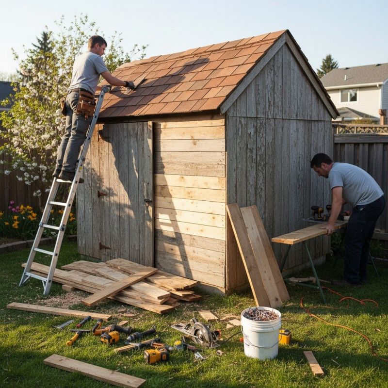 House Shed Assembly