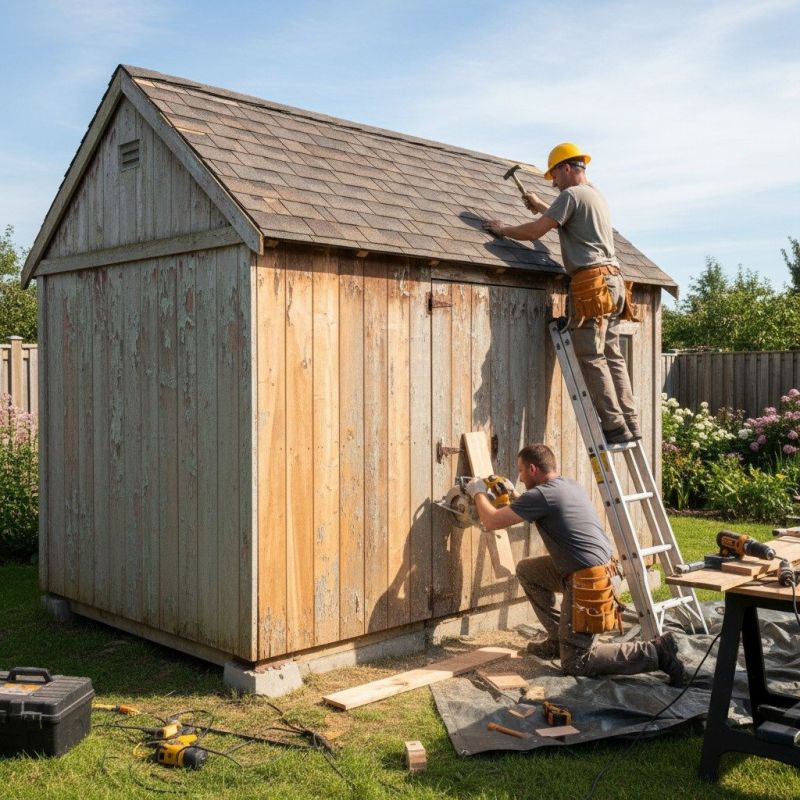 House Shed Assembly